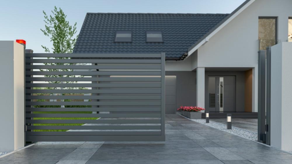 Pose de portail électrique près de Maisons-Laffitte